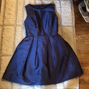 Alfred Sung midnight bridesmaid dress